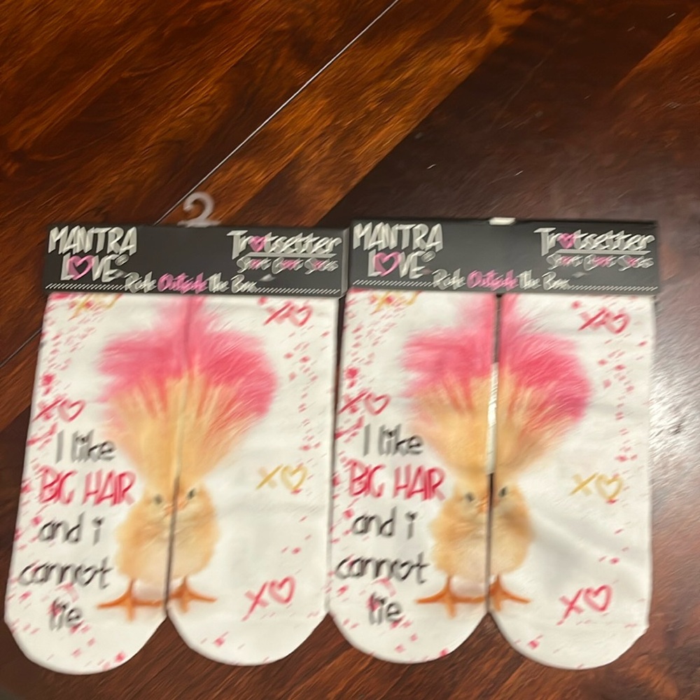 Bundle of two new socks